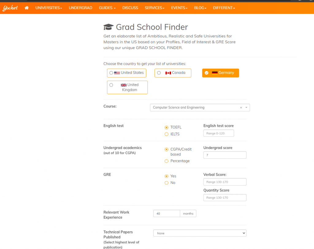 Study in Germany | Yocket Application Review 4 Yocket Review