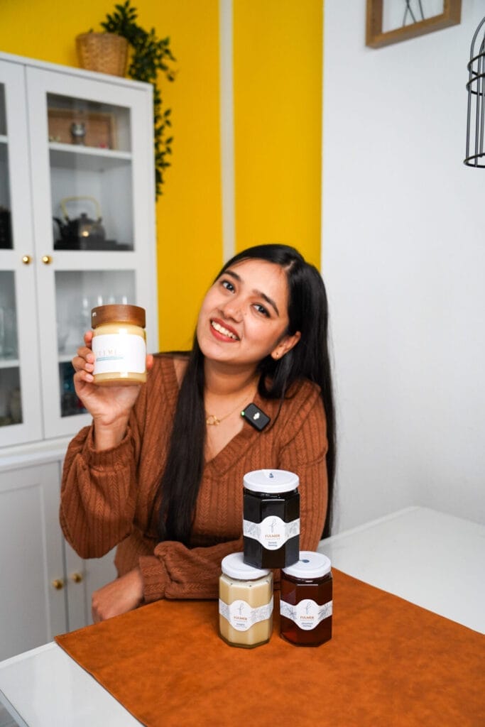 Indian Lifestyle Vlogger Eri in Germany with Fulmer Honey